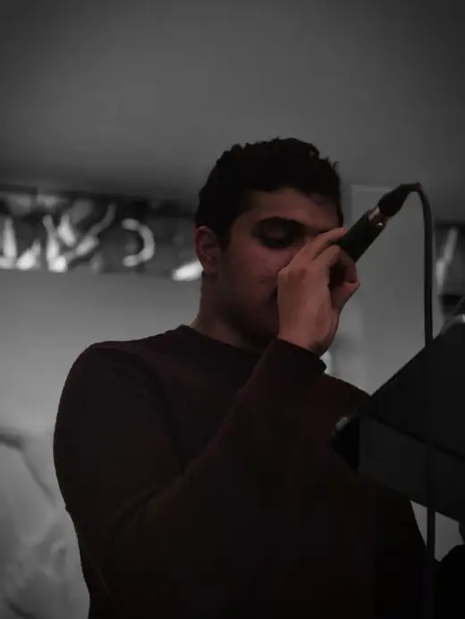 Nevin performing